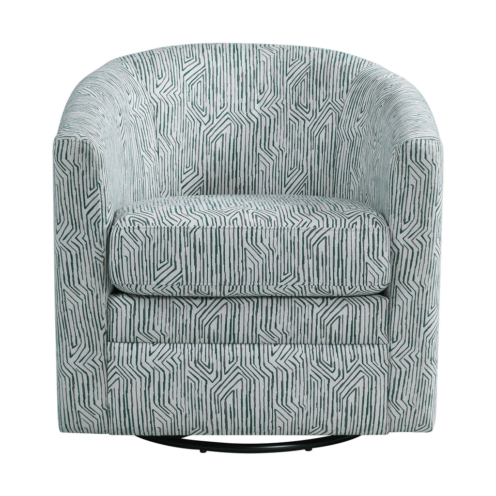 Mid-Century-Swivel-Chair-Reversible-Seat-Cushion-W/memory-foam-in-Jocelyn-#2