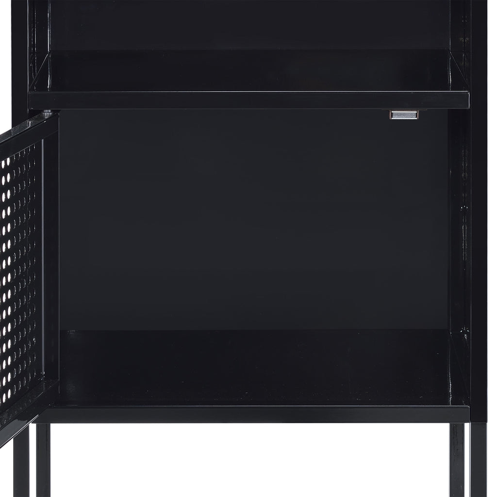 Ember-Nightstand-(C-1094)-BLACK-NIGHTSTAND-W/-USB