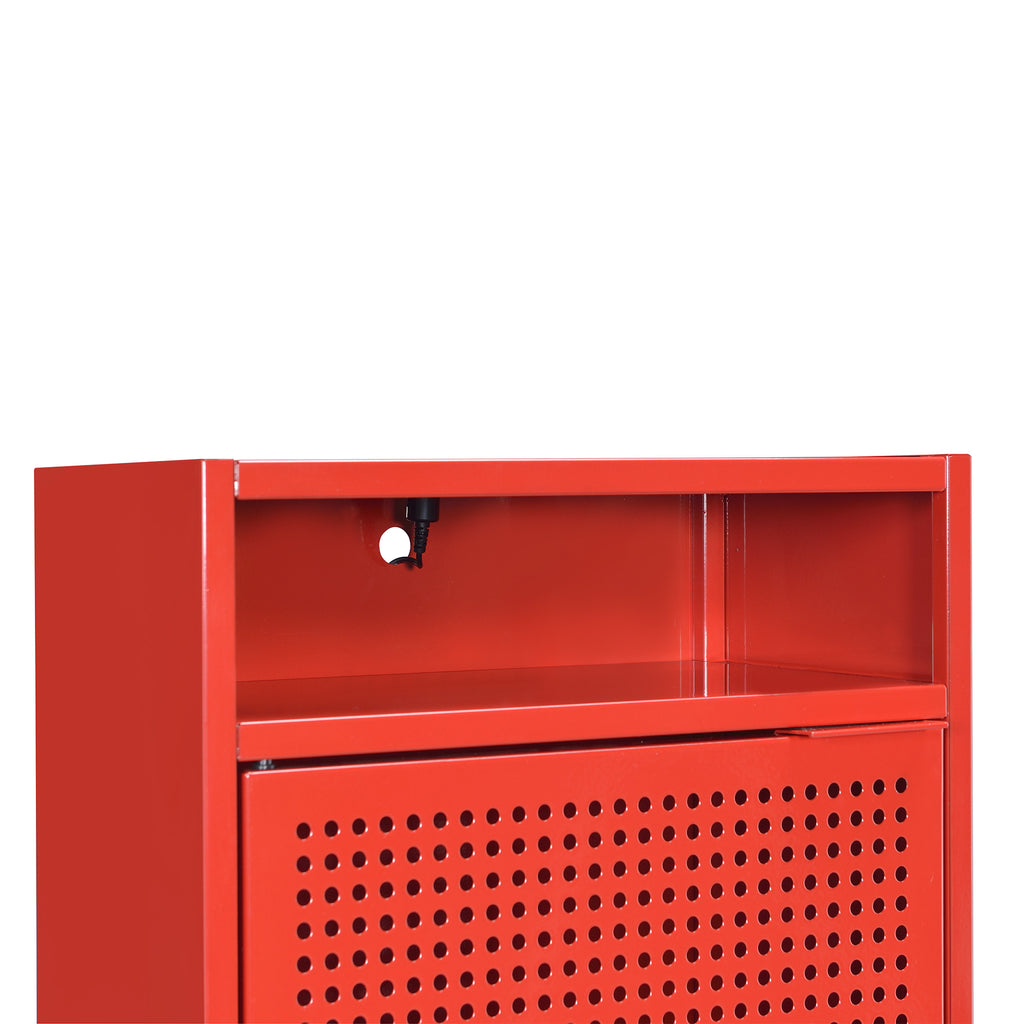 Ember-Nightstand-(C-1094)-RED-NIGHTSTAND-W/-USB