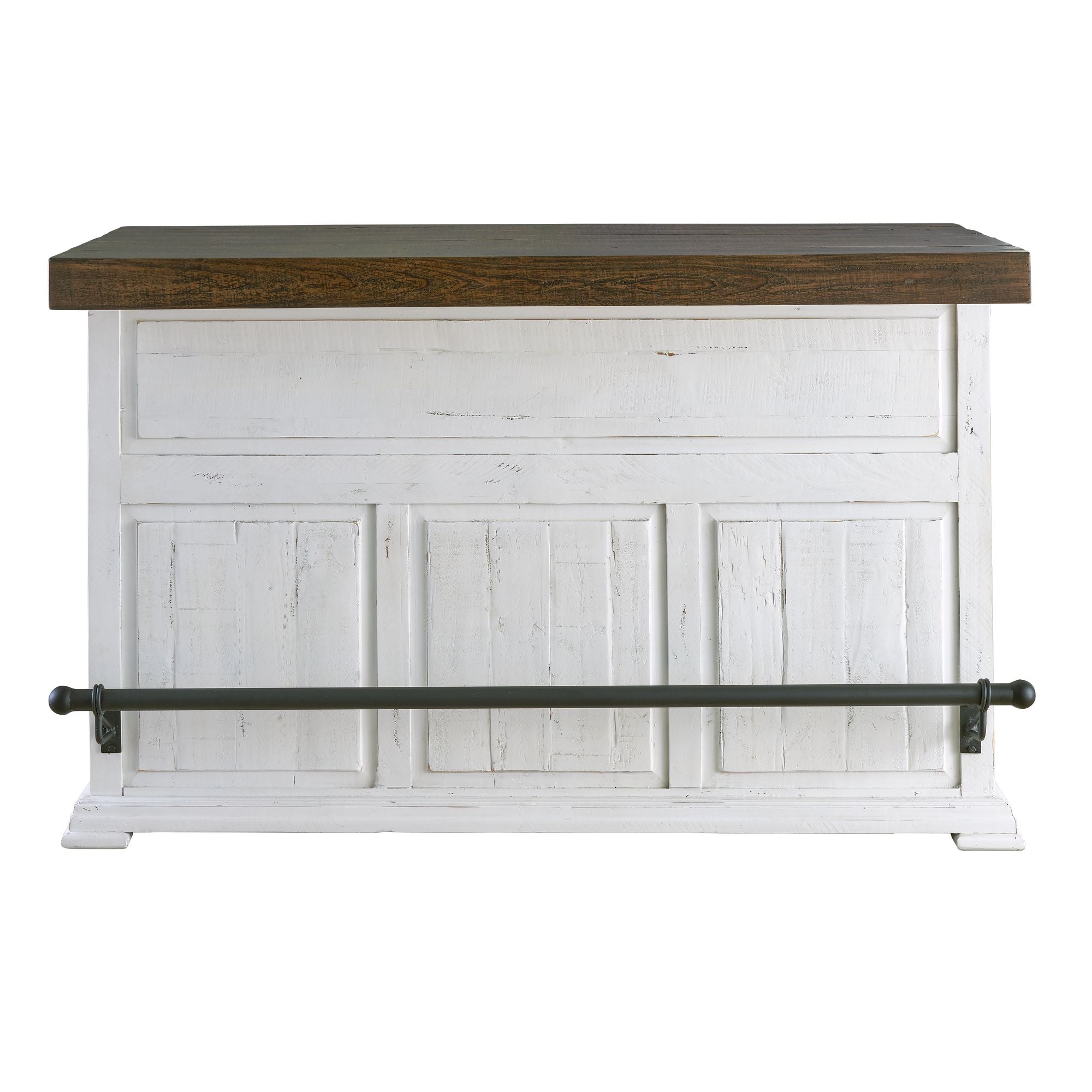 Condesa-68""-Bar-Table-White-Base-Tobacco-Top