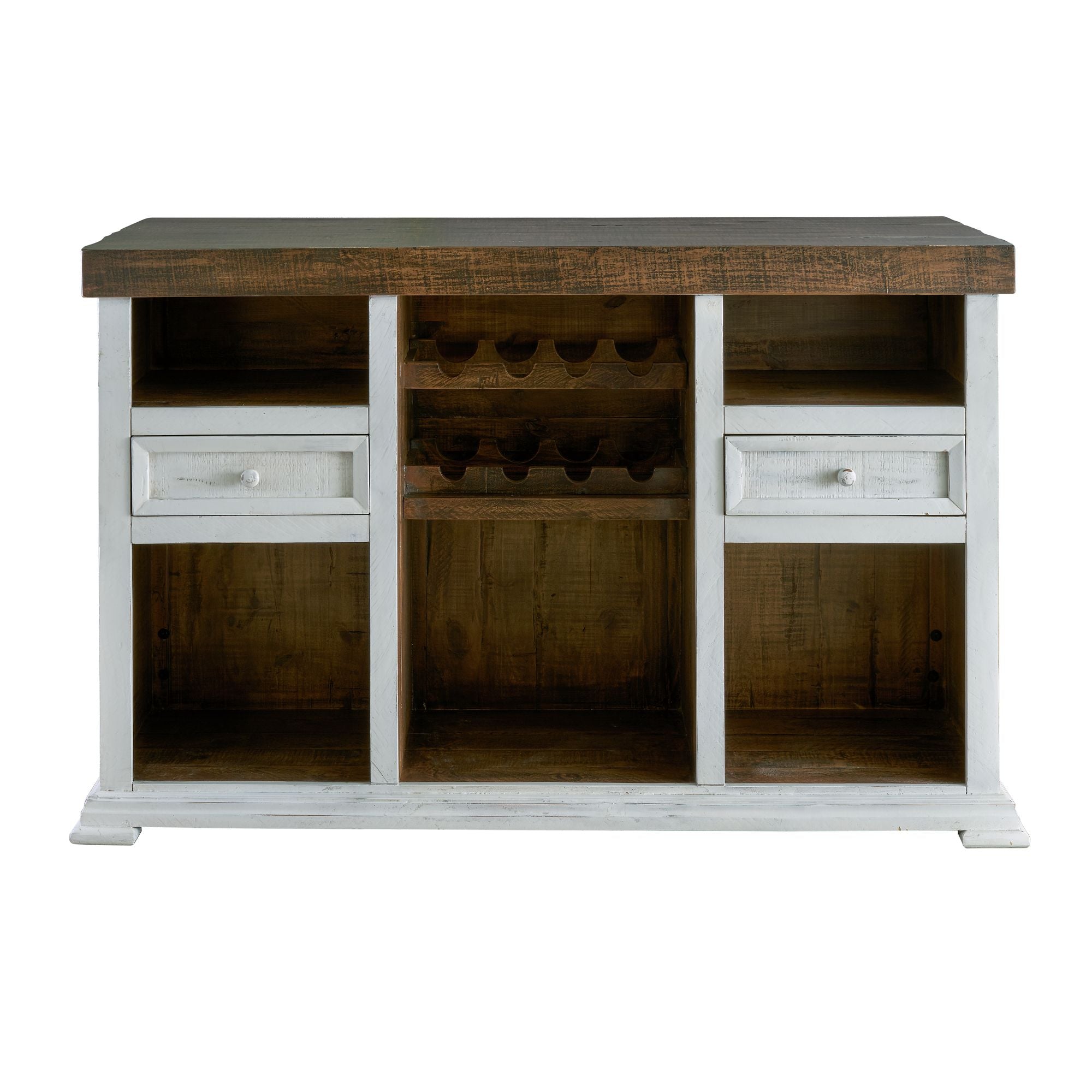 Condesa-68""-Bar-Table-White-Base-Tobacco-Top
