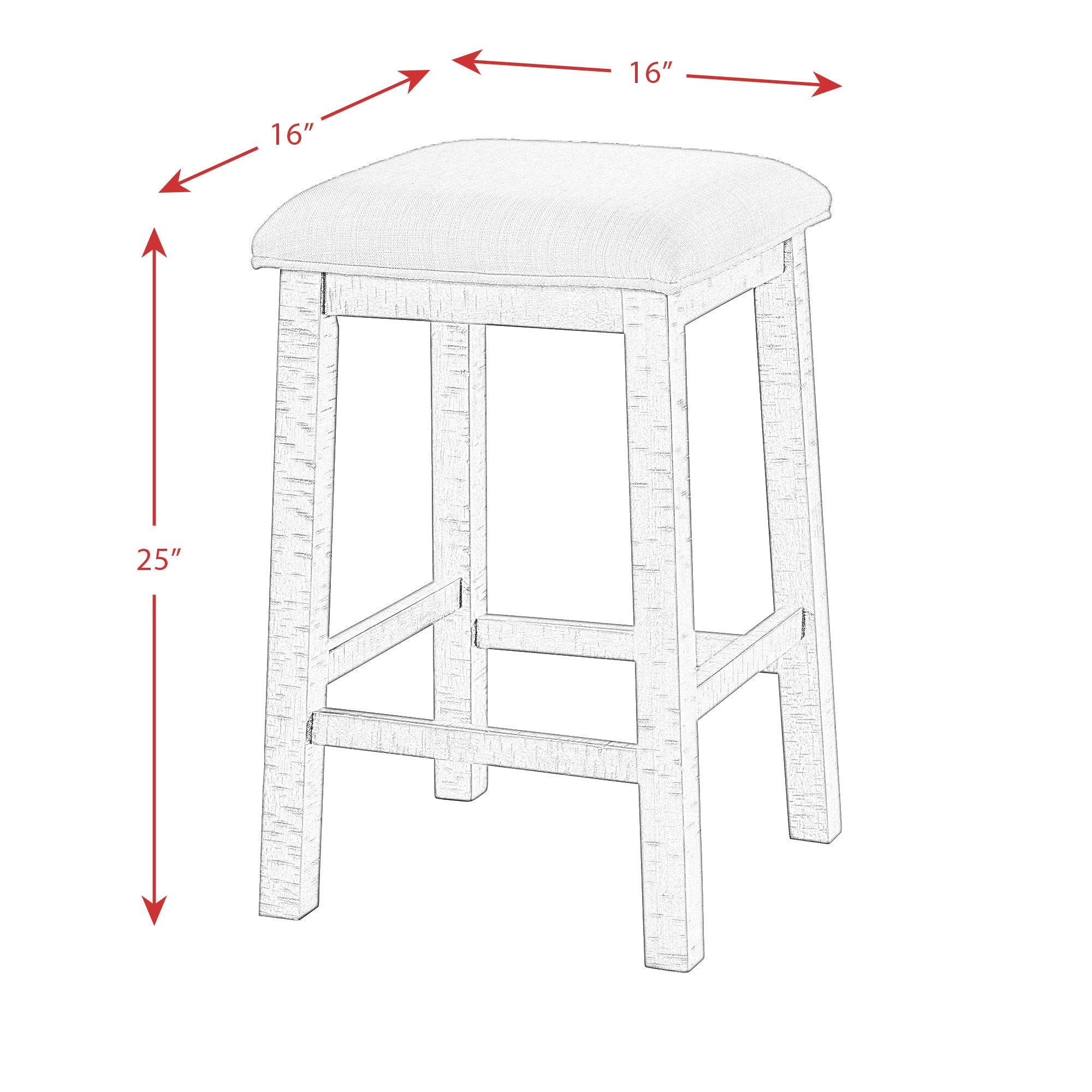Caesar Occasional Bar Table Single Pack (table + Three Stools)
