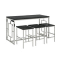 Ezra 3A Bar Table Single Pack (table + Three Stools)