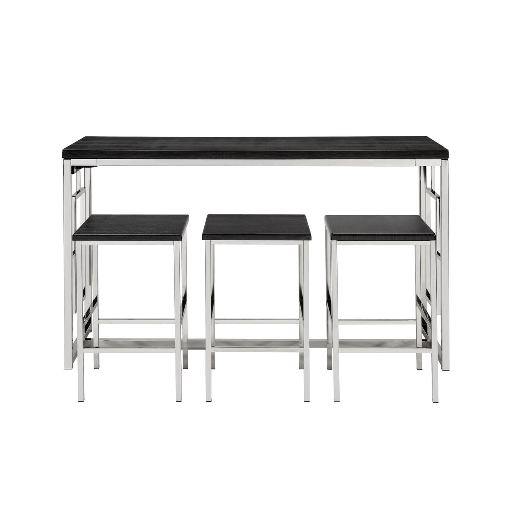 Ezra 3A Bar Table Single Pack (table + Three Stools)