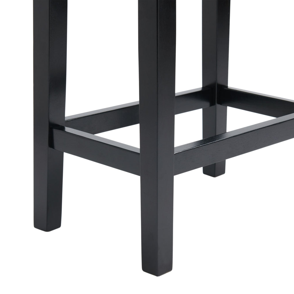 Marco-Bar-Table-Set-Single-Pack-in-White-Top-(Table-+-3-Stool-in-Blue-Velvet)