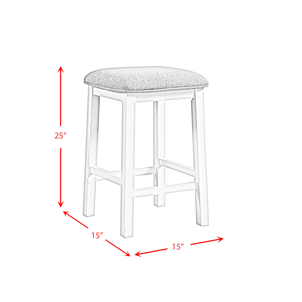 Stone-Occasional-Bar-Table-Single-Pack-in-White-(Table-+-Three-Stools)
