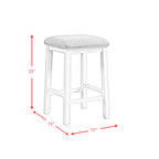 Stone-Occasional-Bar-Table-Single-Pack-in-White-(Table-+-Three-Stools)