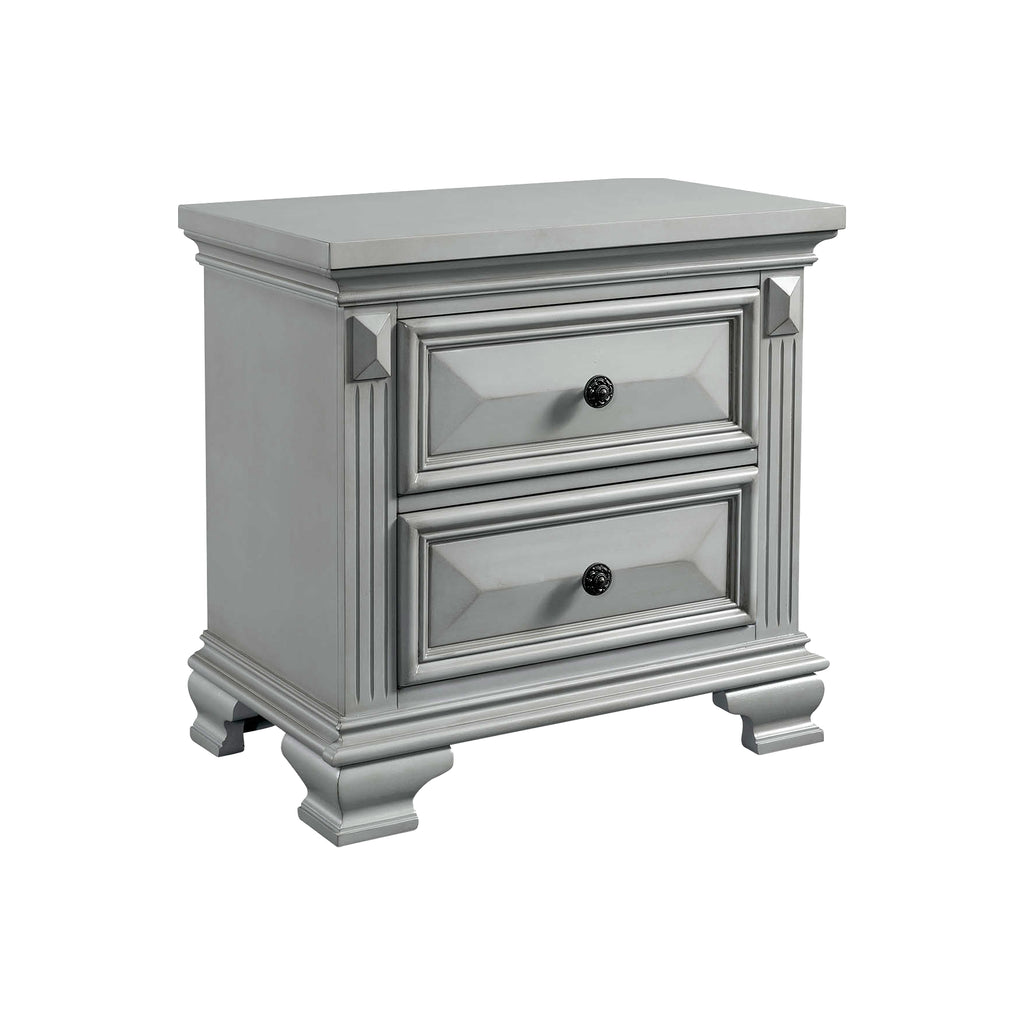 Calloway King Panel 3-piece Bedroom Set Grey