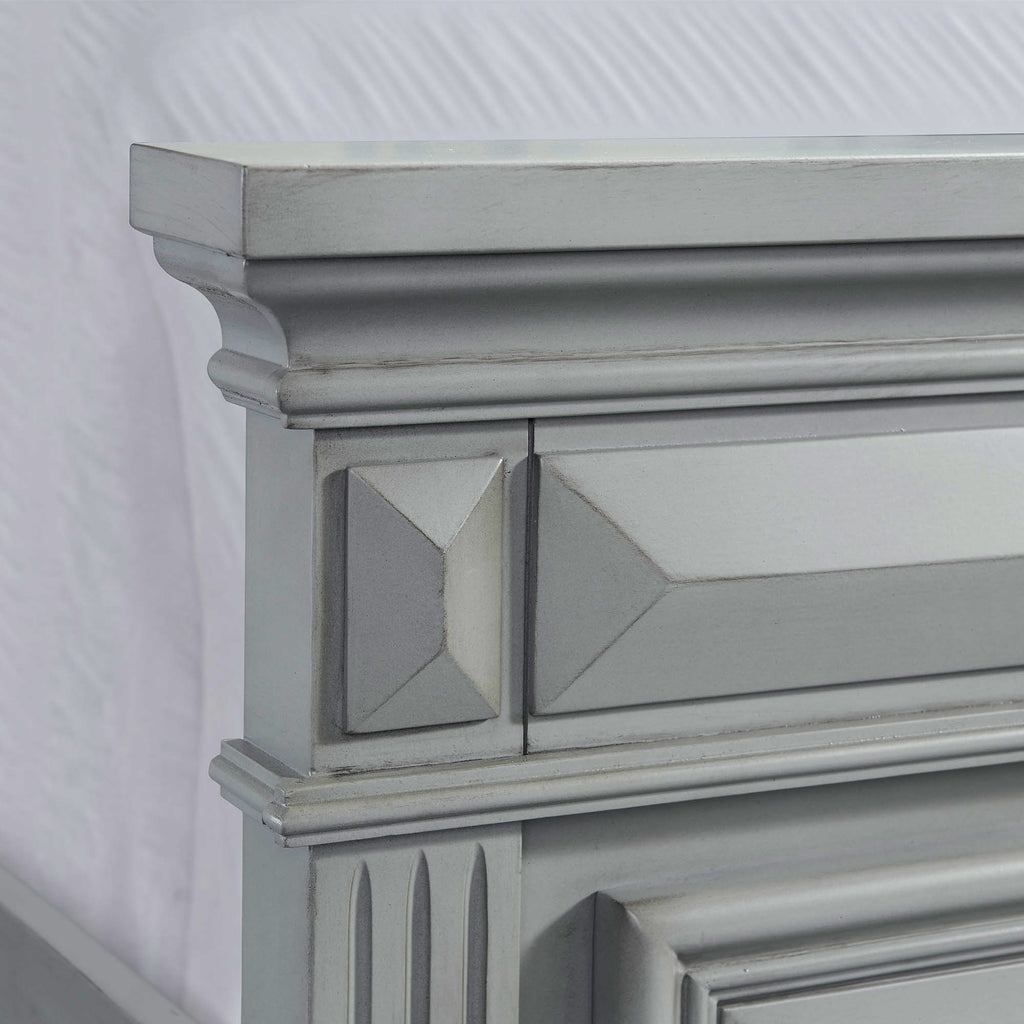 Calloway King Panel 3-piece Bedroom Set Grey