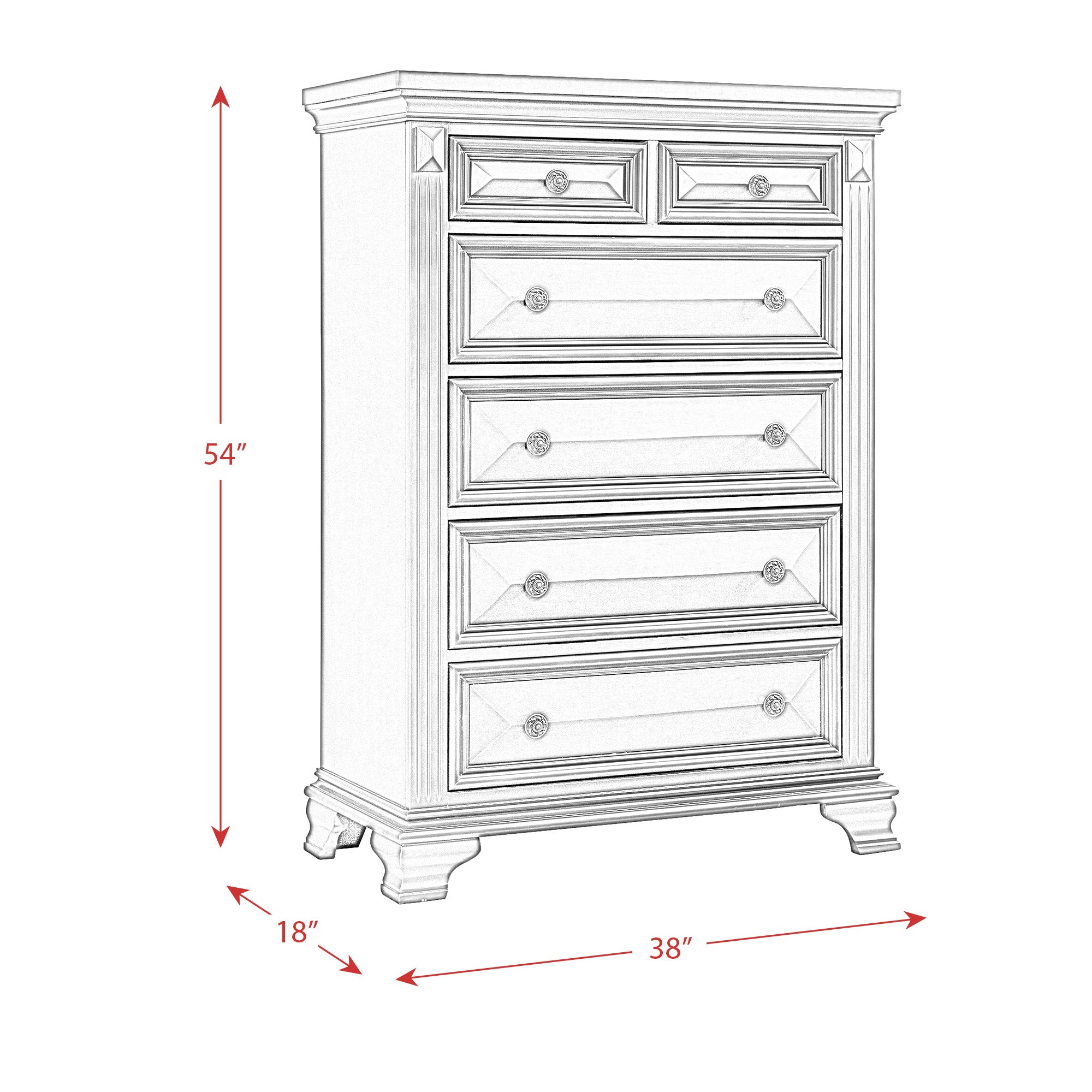 Calloway-Queen-Panel-6PC-Bedroom-Set