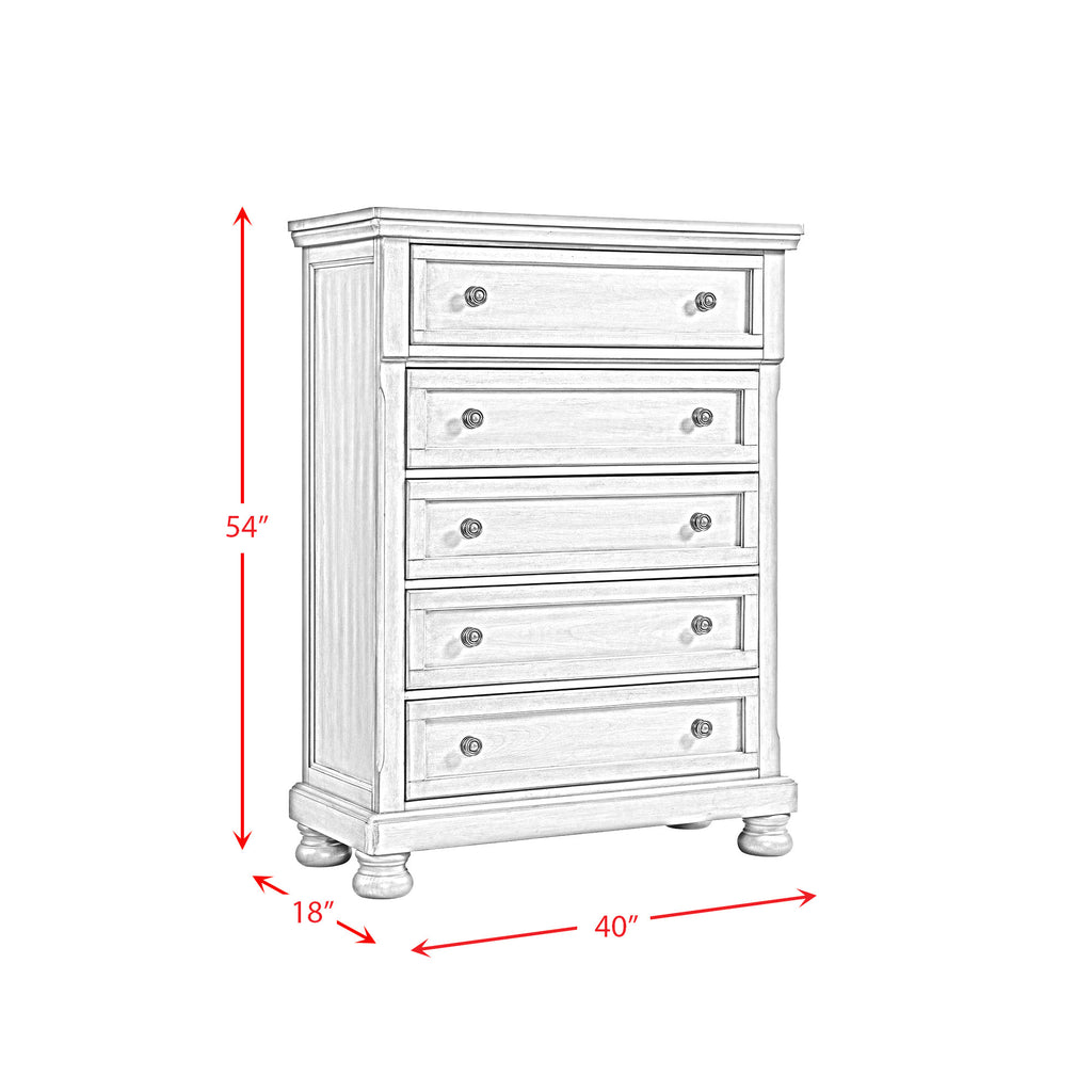 Kingston King Storage 6-piece Bedroom Set