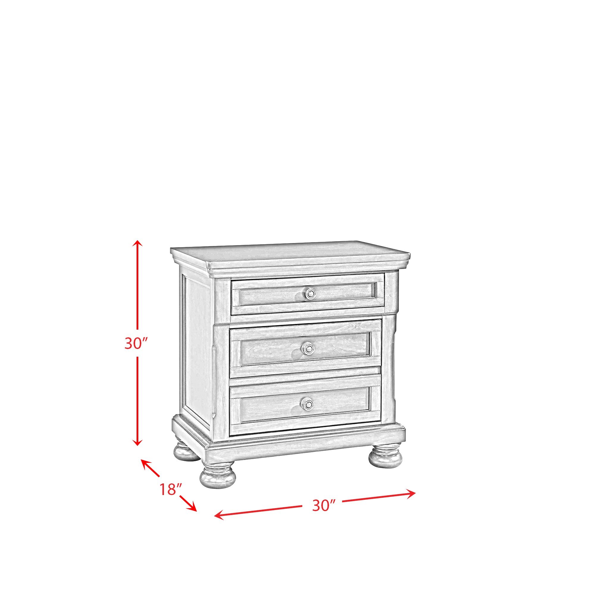 Kingston King Storage 6-piece Bedroom Set