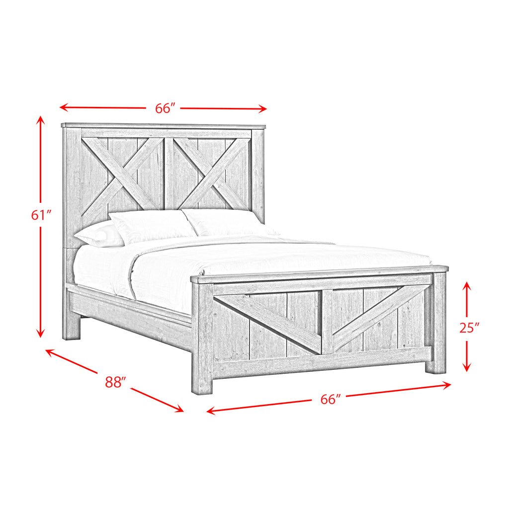 Maverick-Queen-Panel-4PC-Bedroom-Set-in-Antique-Grey