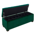 Chandler-1668-Shoe-Storage-Bench-Broadway-Emerald