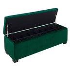 Chandler-1668-Shoe-Storage-Bench-Broadway-Emerald