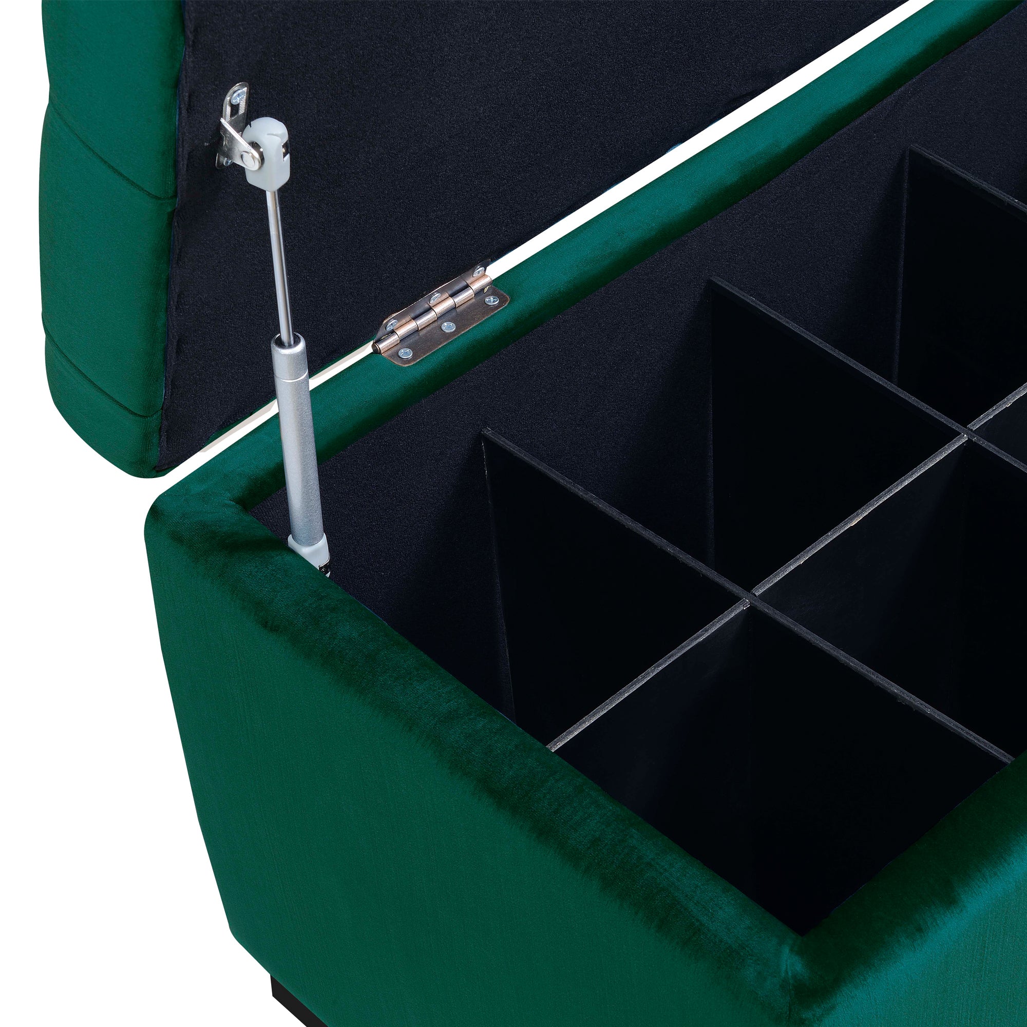 Chandler-1668-Shoe-Storage-Bench-Broadway-Emerald