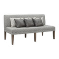 Gramercy-Dining-Three-Seat-Sofa-w/Seven-Pillows