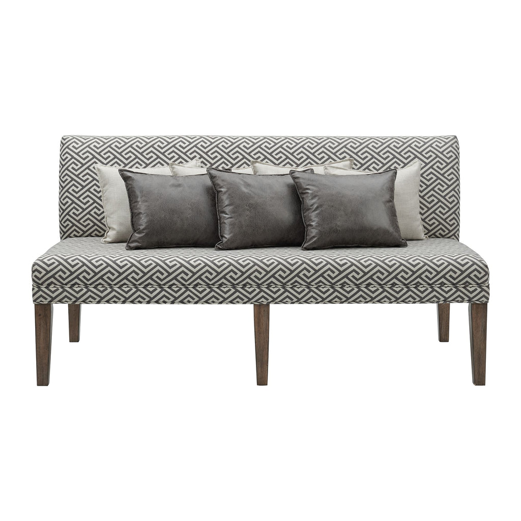 Gramercy-Dining-Three-Seat-Sofa-w/Seven-Pillows