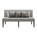 Gramercy-Dining-Three-Seat-Sofa-w/Seven-Pillows