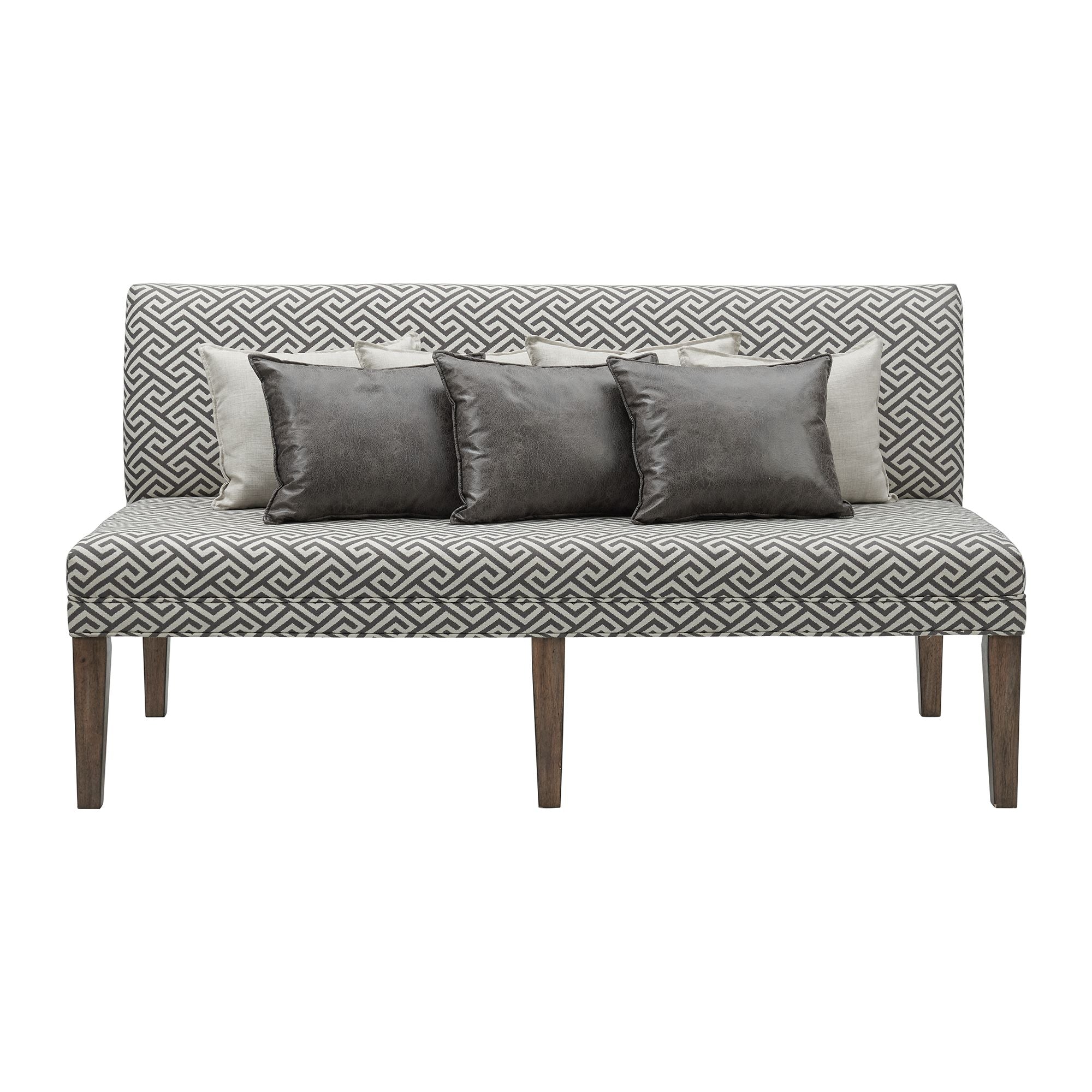 Gramercy-Dining-Three-Seat-Sofa-w/Seven-Pillows