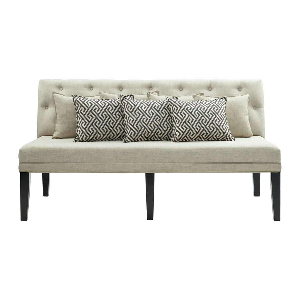 Maddox-Dining-Sofa-w/Seven-Pillows