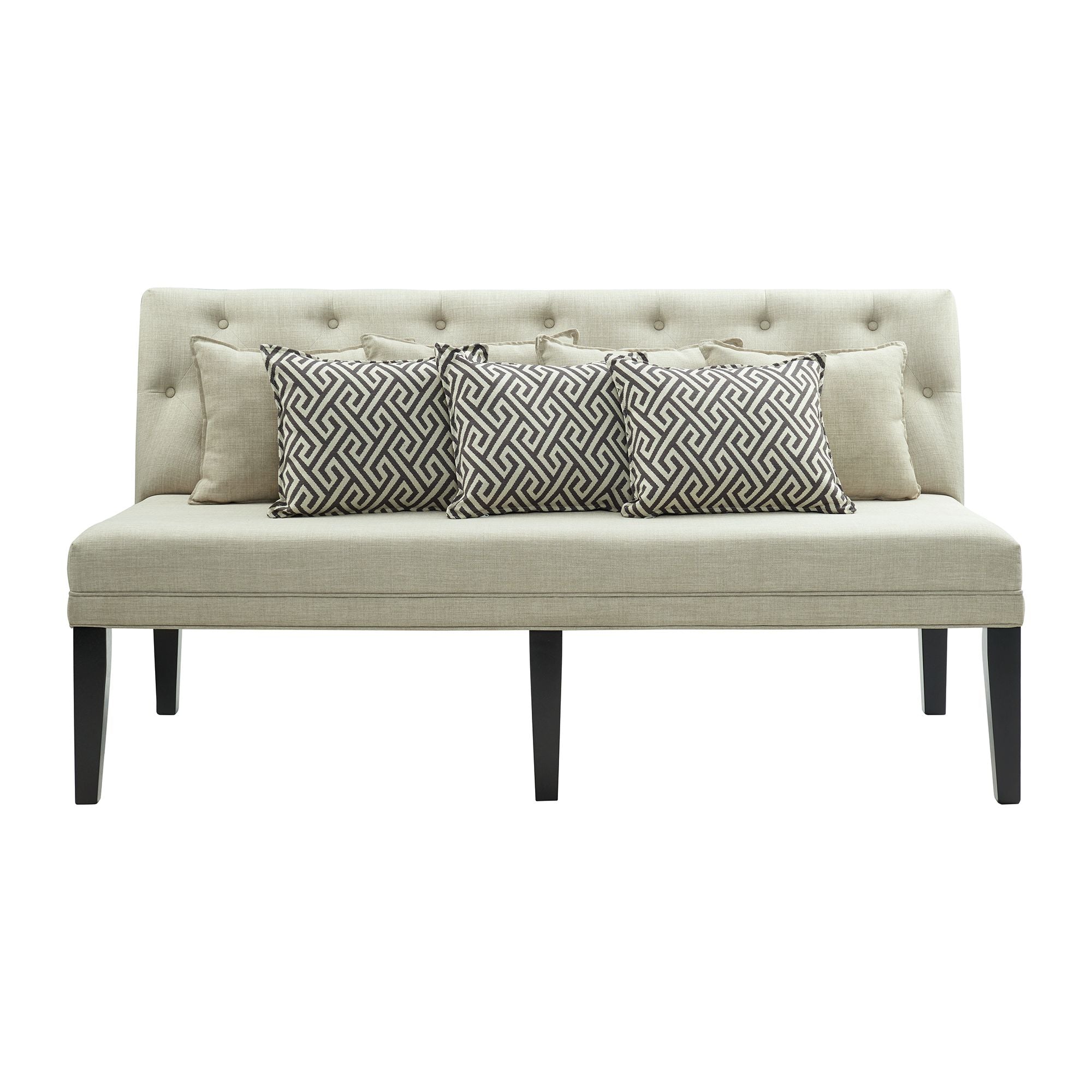 Maddox-Dining-Sofa-w/Seven-Pillows