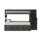 Cali-Kids-Complete-Twin-Over-Full-Bunk-With-Staircase-and-Trundle-in-Grey