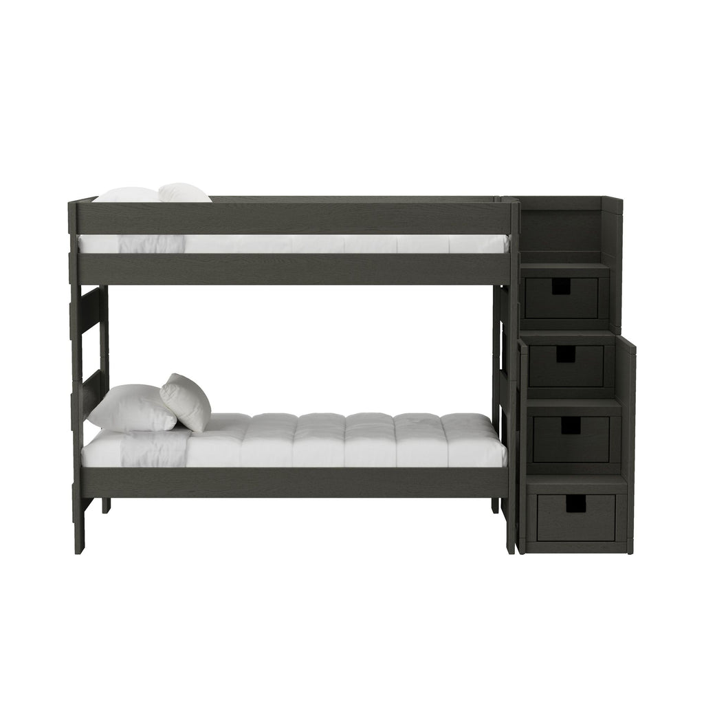 Cali-Kids-Complete-Twin-Over-Twin-Bunk-With-Staircase-in-Grey