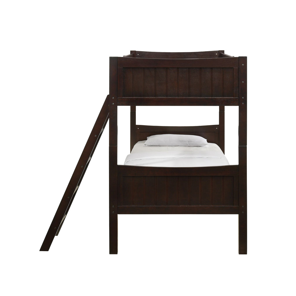 Sami Twin Over Twin Bunk Espresso