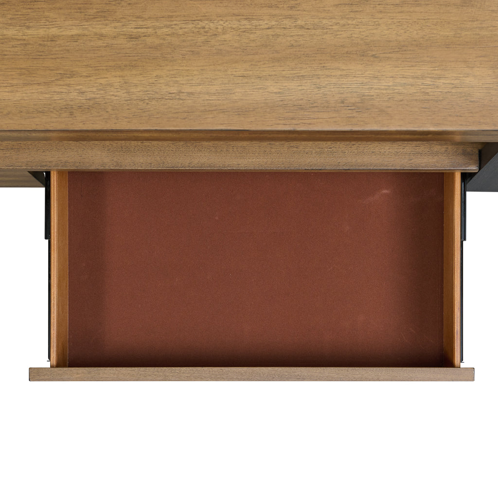 Breckenridge-Coffee-Table-with-4-Drawers-in-Light-Oak-&-Black