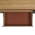 Breckenridge-Coffee-Table-with-4-Drawers-in-Light-Oak-&-Black
