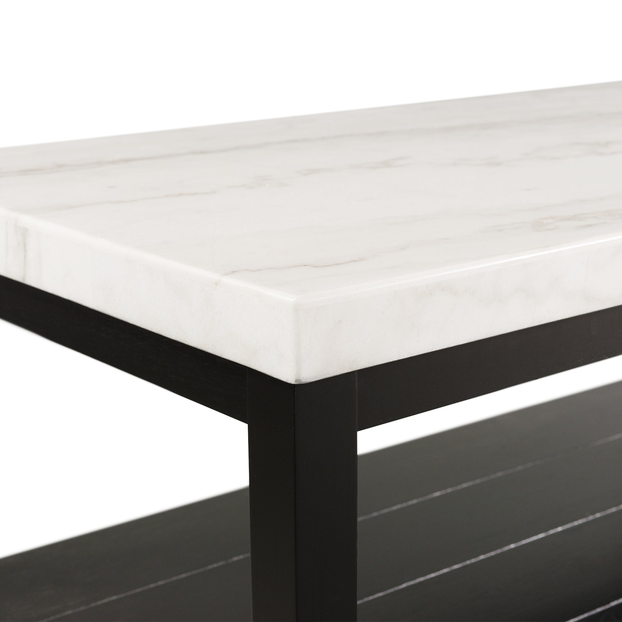 Marcello-w/-White-Top---Rectangular-Coffee-Table-W/Casters