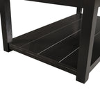 Marcello-w/-White-Top---Rectangular-Coffee-Table-W/Casters