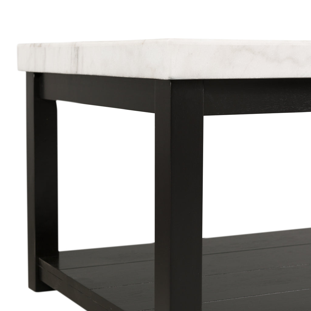 Marcello-White-Rectangular-Coffee-Table-W/-Casters-ISTA3-Packaging