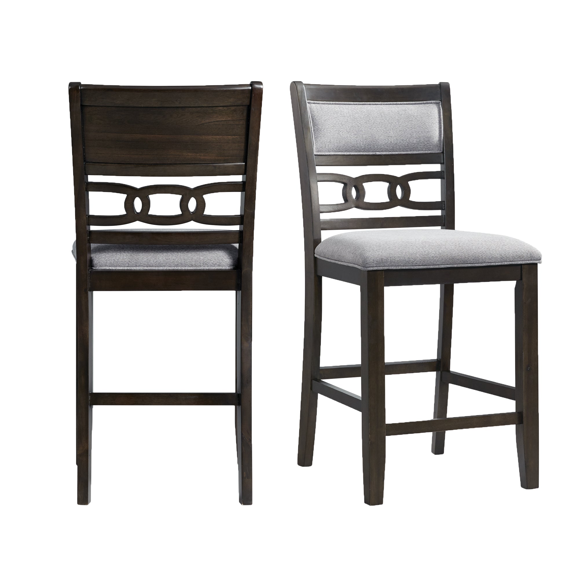 Amherst-Counter-Side-Chair-W/Fabric-Cushion-Dark-Finish-(2-Per-Pack)
