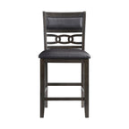 Amherst-Counter-Side-Chair-W/PU-Cushion-Dark-Finish-(2-Per-Pack)