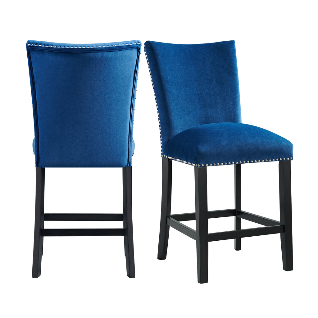 Francesca-Counter-Dining-Blue-Counter-Velvet-Side-Chair-(2-Per-Pack)
