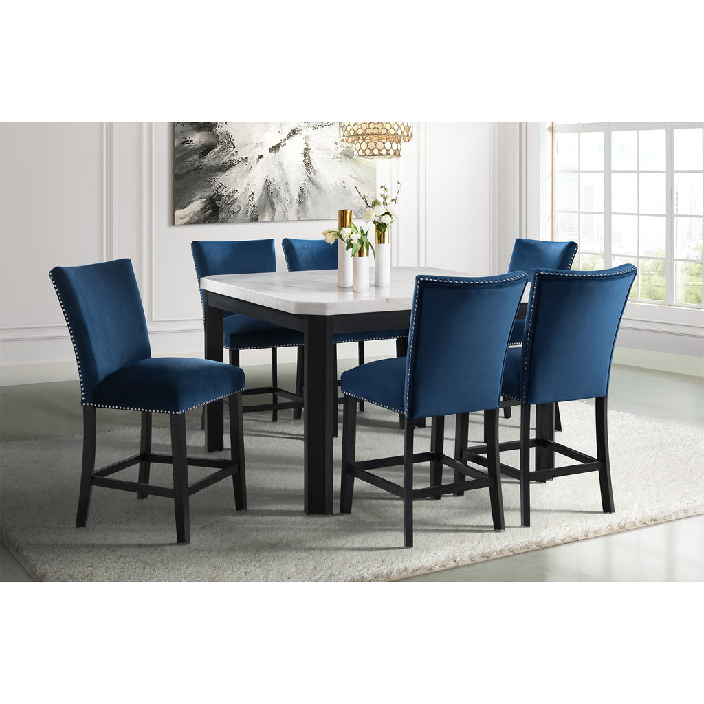 Francesca-Counter-Dining-Blue-Counter-Velvet-Side-Chair-(2-Per-Pack)