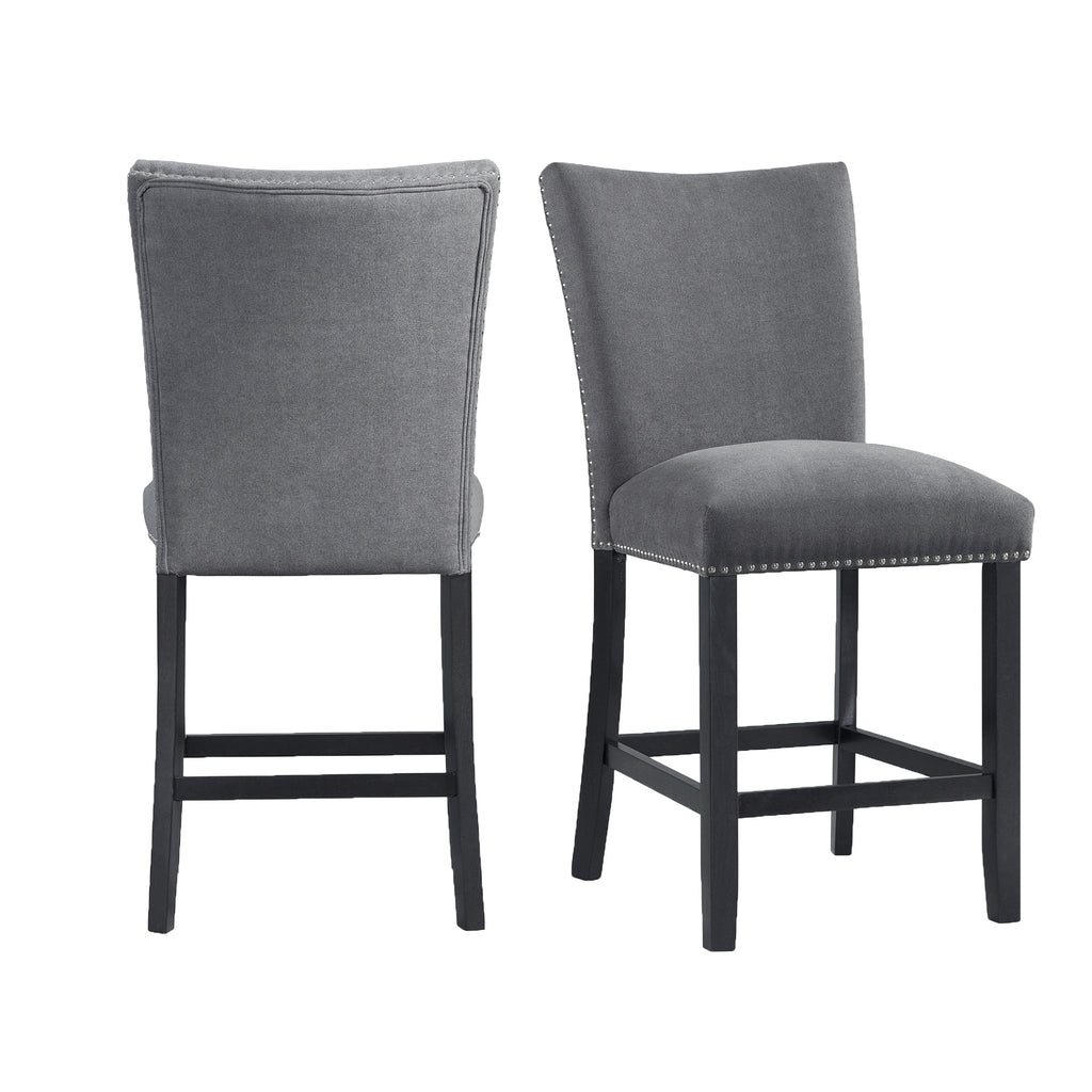 Tuscany-Counter-Linen-Nailhead-Side-Chair-(2-Per-Pack)---Charcoal