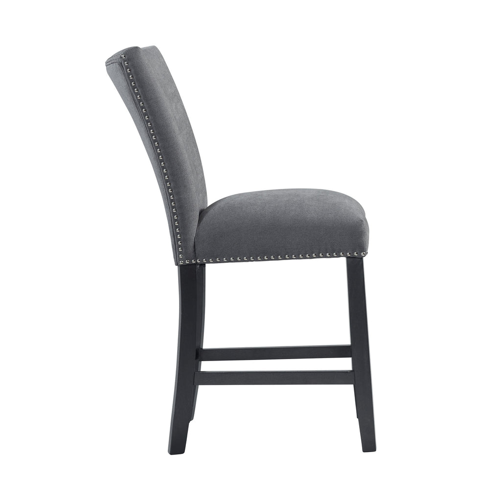 Tuscany-Counter-Linen-Nailhead-Side-Chair-(2-Per-Pack)---Charcoal