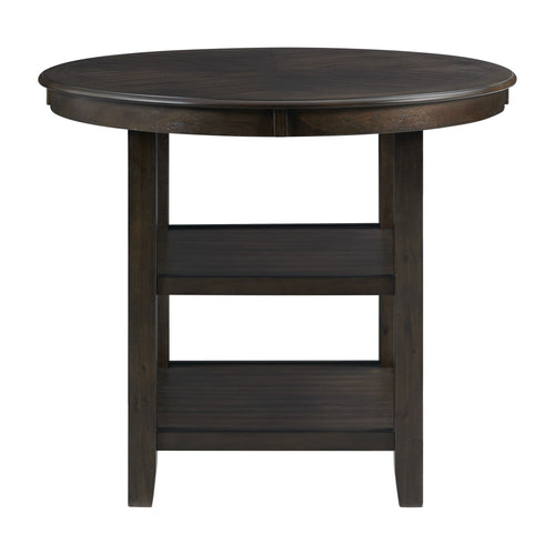 Amherst-Counter-Table-w/Wood-Leg-Dark-Finish
