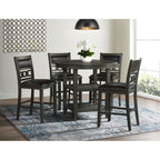Amherst-Counter-Table-w/Wood-Leg-Grey-Finish