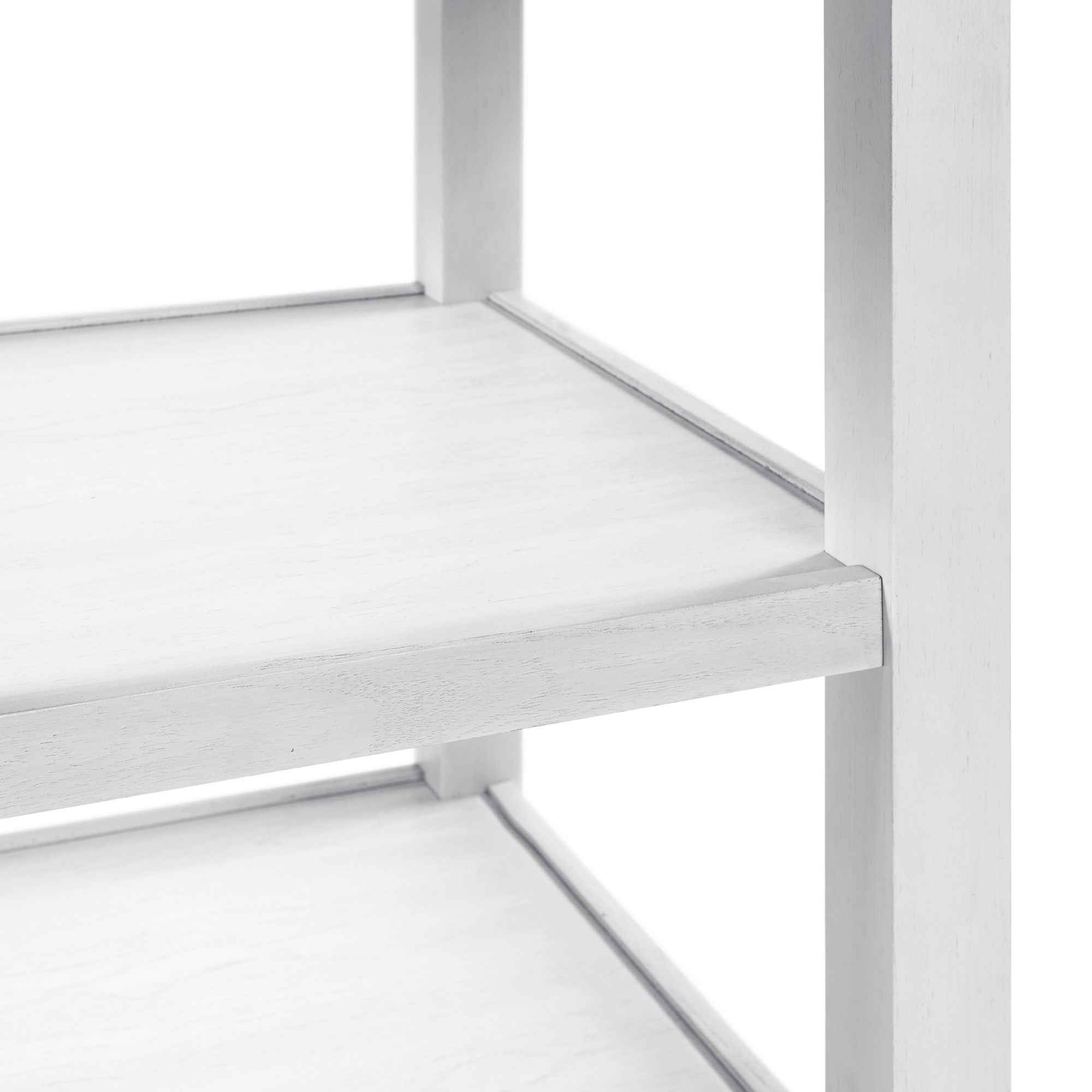 Amherst Counter Table with Wood Leg White Finish