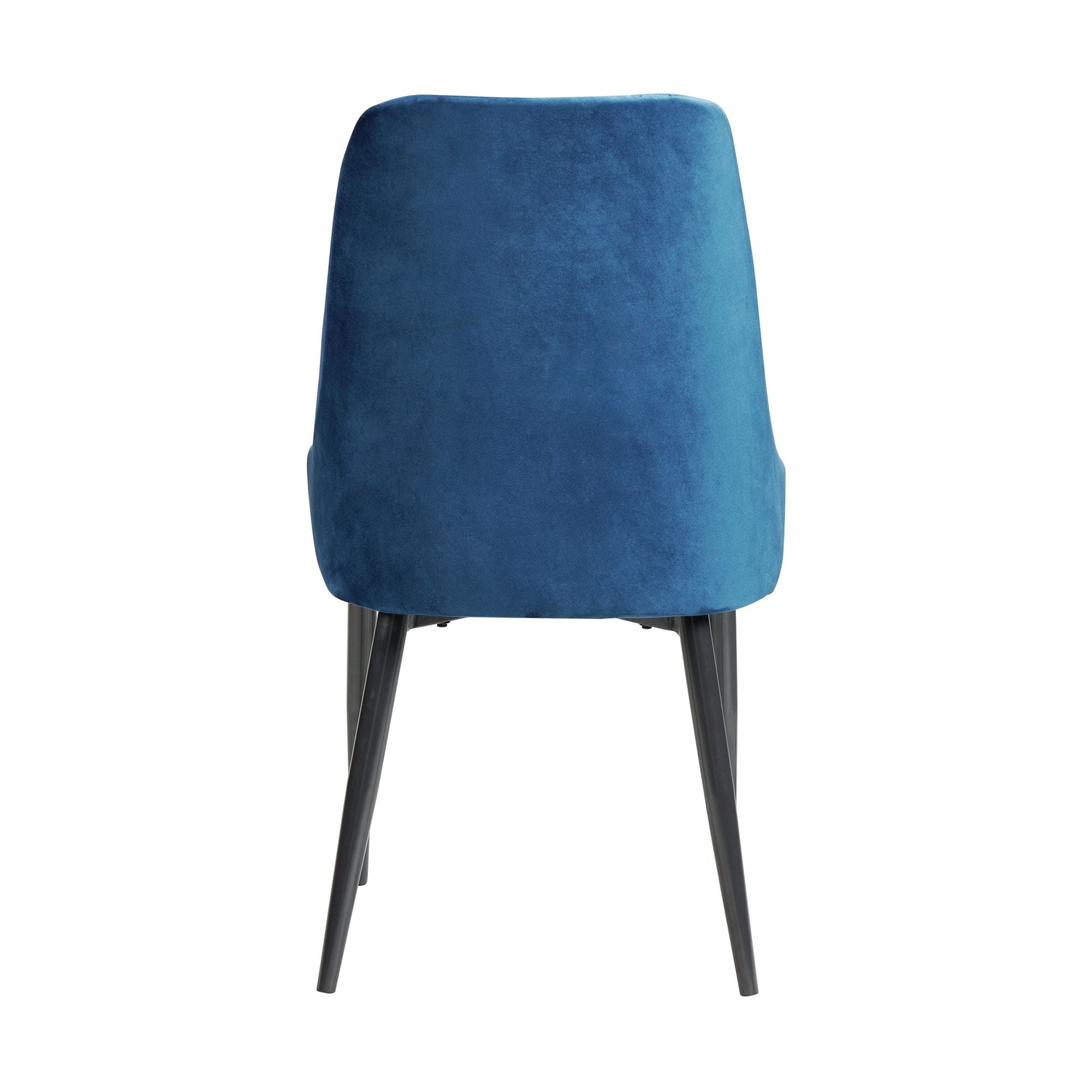 Celeste-Dining-Side-Chair-w/Blue-Fabric-(2-Per-Carton)
