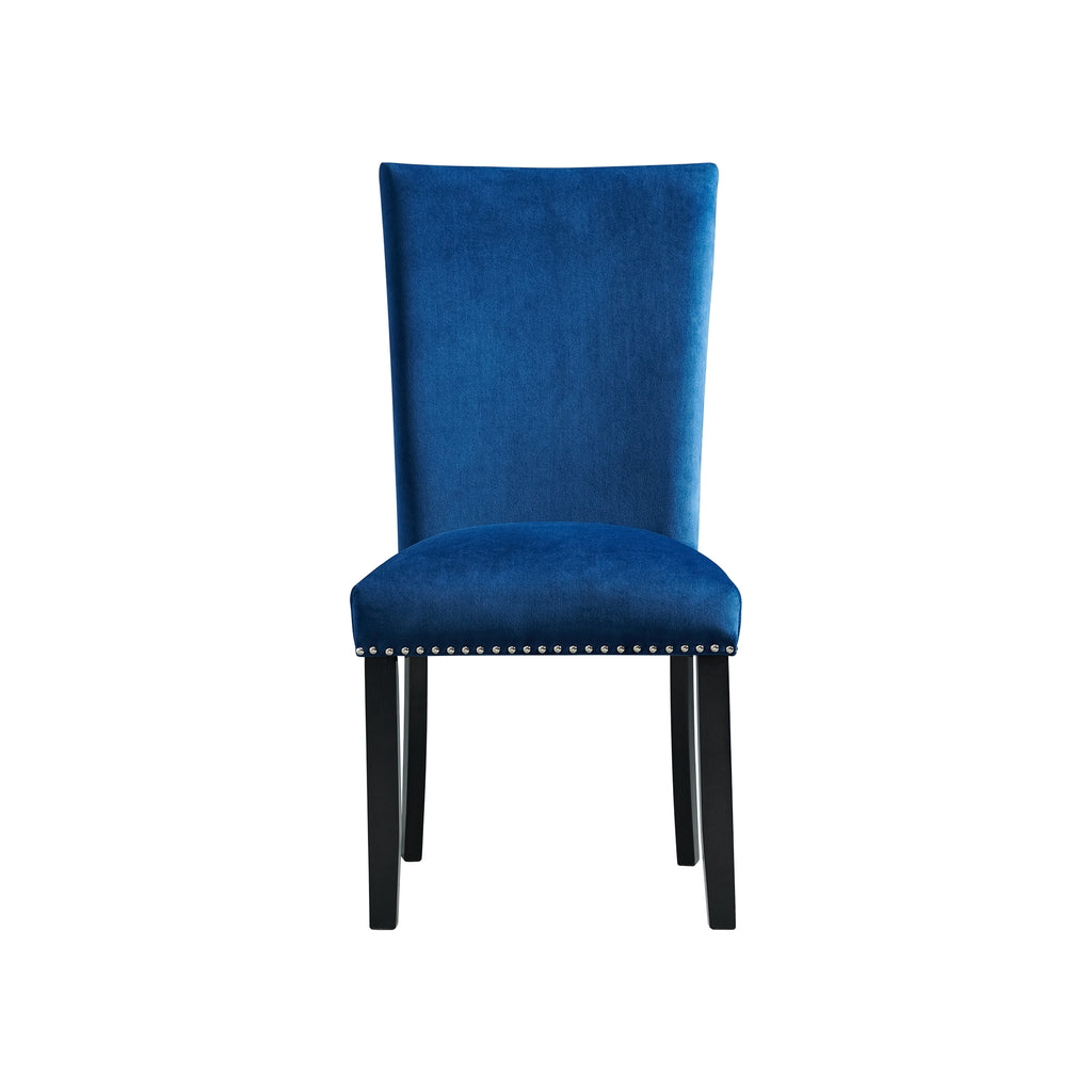 Francesca-Rectangular-Dining-Blue-Velvet-Side-Chair-(2-Per-Pack)