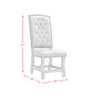Gramercy-Dining-Curved-Leg-Side-Chair-(2pcs-Per-Carton)