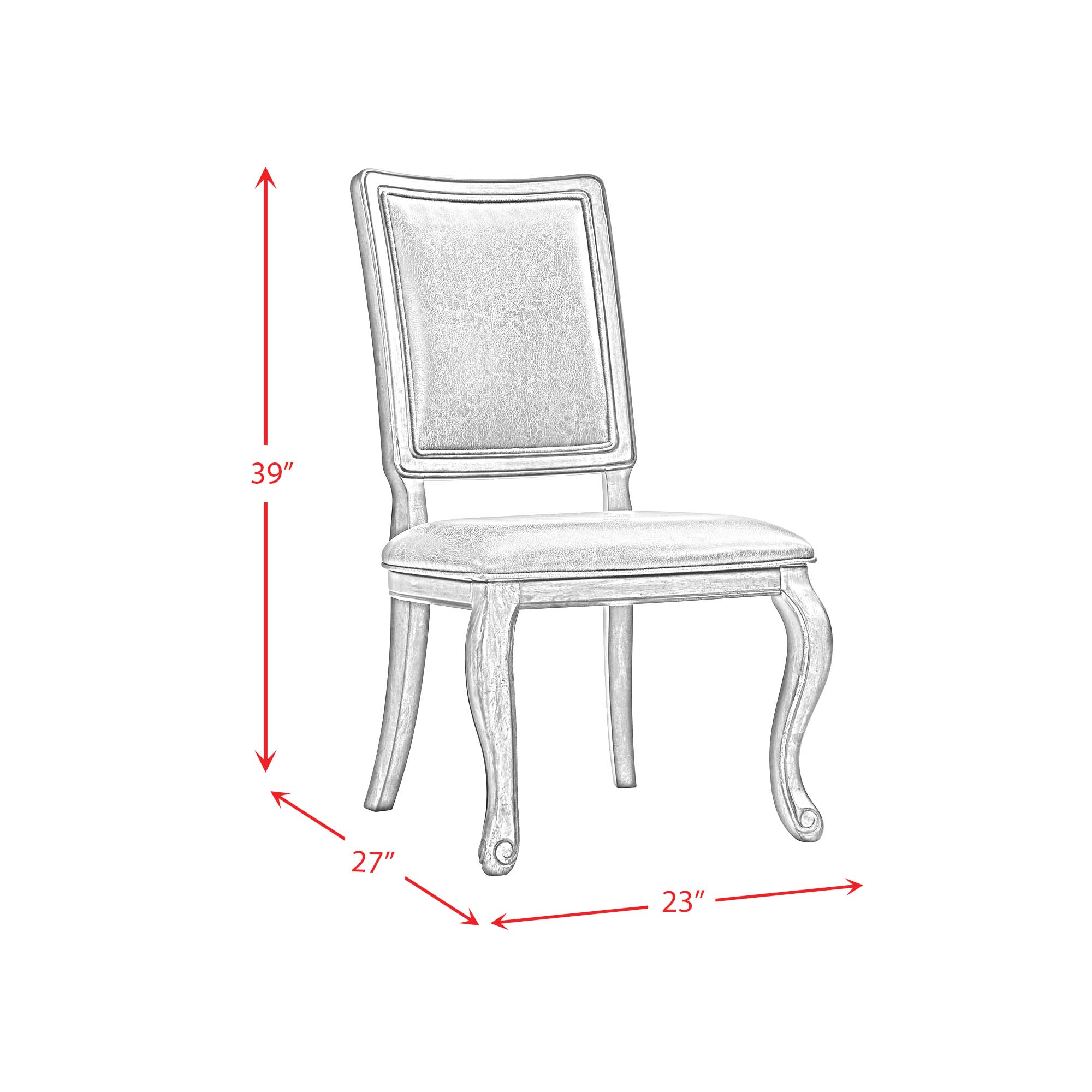 Gramercy-Dining-Rectangle-Back-Chair-w/PU-Back-(2pcs-Per-Carton)