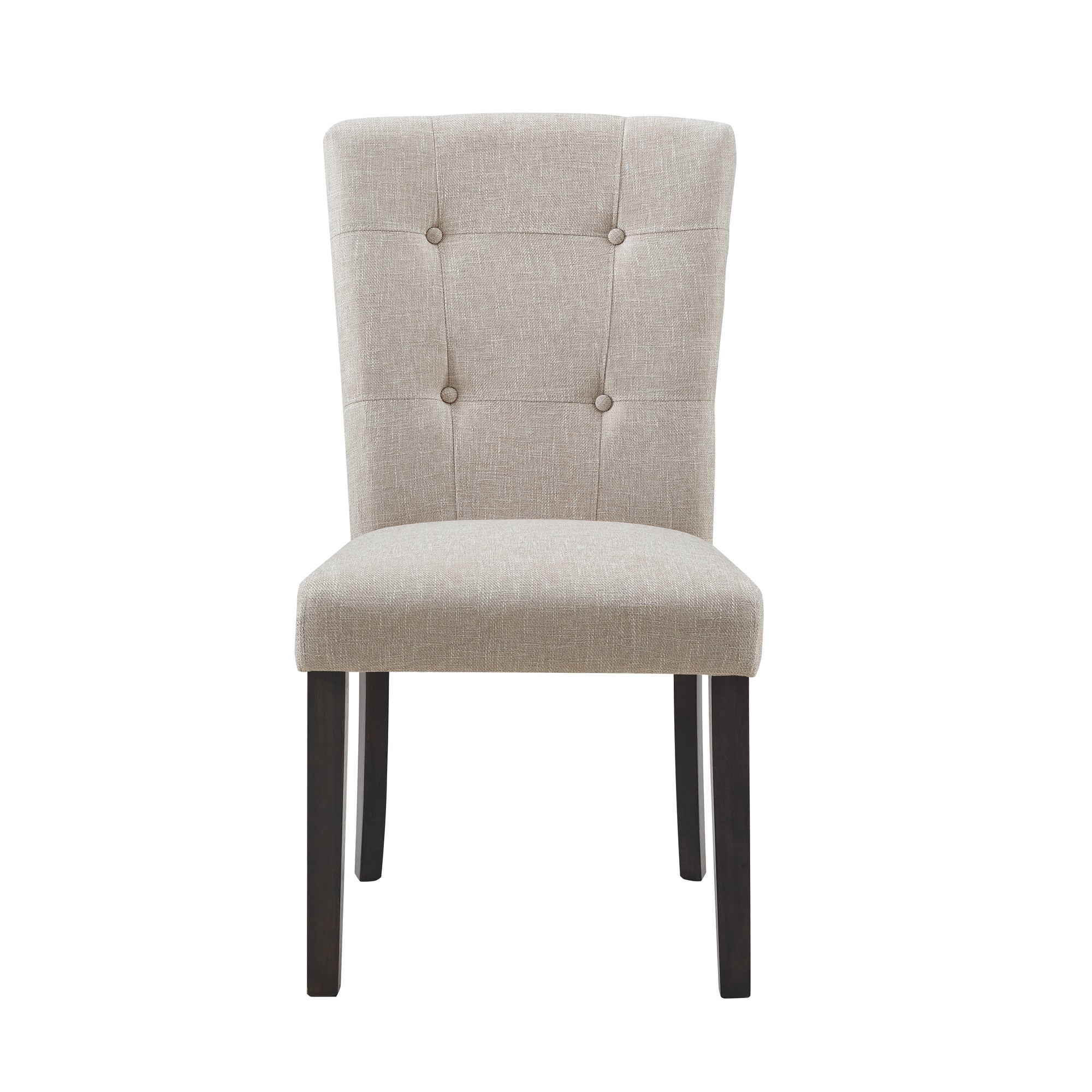 Lexi-Tufted-Fabric-Side-Chair-in-Beige-(2-Per-Pack)