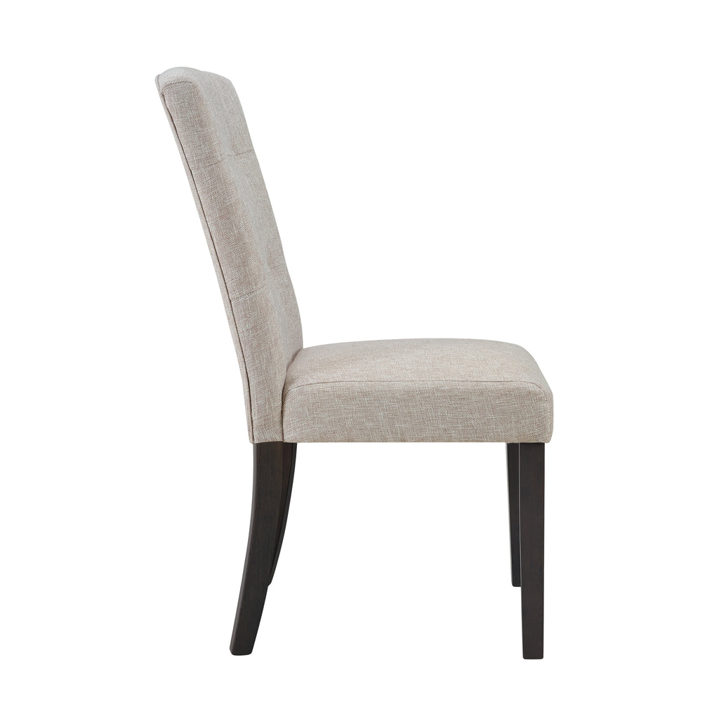 Lexi-Tufted-Fabric-Side-Chair-in-Beige-(2-Per-Pack)