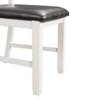 Martin-Dining-Side-Chair-with-Black-PU---White-Finish--(2-Per-Carton)